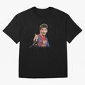 Messi T-Shirt ¡ª ¡°Young Messi¡± Graphic Tee Classic T-Shirt Represent the Passion of Global Football Passion for FIFA World Cup 2026 Group Stage, Capturing Messi, Portugal, Spain and Germany, Stadium Memories, Football Loyalty, International
