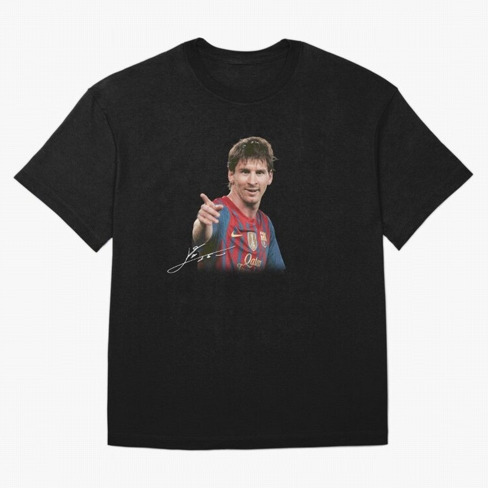 Messi T-Shirt ¡ª ¡°Young Messi¡± Graphic Tee Classic T-Shirt Represent the Passion of Global Football Passion for FIFA World Cup 2026 Group Stage, Capturing Messi, Portugal, Spain and Germany, Stadium Memories, Football Loyalty, International