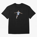Lionel Messi Oversized T-Shirt Fuel the Hype around Global Football Passion for FIFA World Cup 2026, Highlighting Mbappe, Argentina, Classic Soccer Heritage, Championship Pressure, Fan Loyalty and International Pride; Ideal for Fans Who Follow