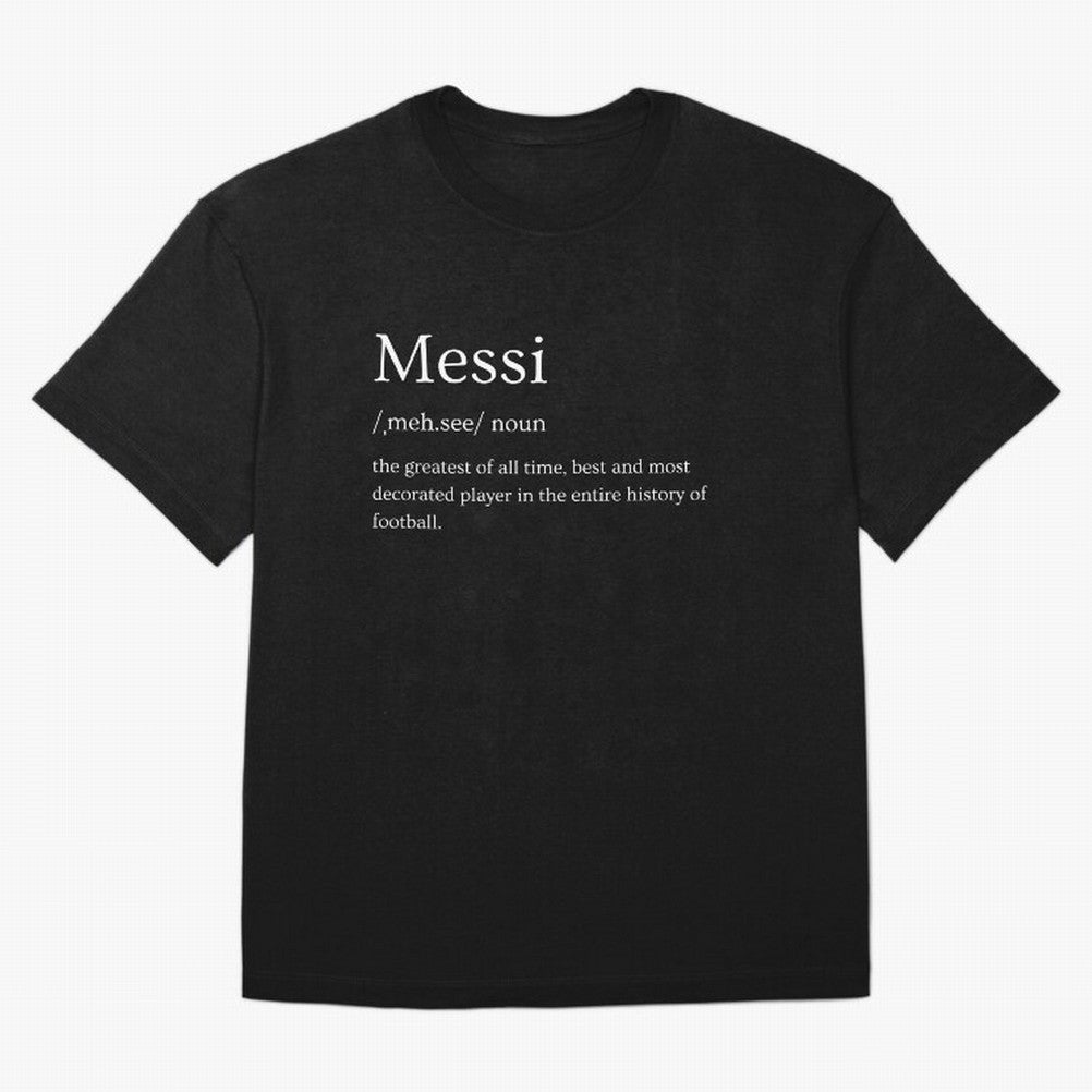 Definition of Messi Classic T-Shirt Stand Proud for FIFA World Cup 2026 USA Canada Mexico Featuring Neymar, Brazil Energy, Global Supporter Spirit, Legendary Goals, National Colors and Tournament Celebration; Perfect for Supporters Who Want Bold