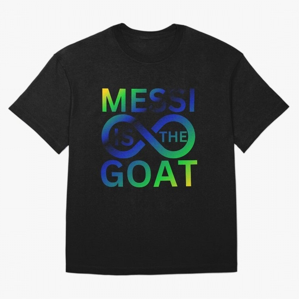 Messi is the GOAT Oversized T-Shirt Cheer for Match Day Hype around FIFA World Cup 2026 Group Stage, CR7, Spain and Netherlands, Champion Mindset, Group Stage Buzz, Knockout Tension and Passionate Fan Culture; Ideal for Football Dads, Football