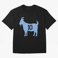 Goat 10 Argentina Essential T-Shirt Honor the Beautiful Game during FIFA World Cup 2026 Group Stage Featuring Neymar, Argentina, France and Brazil Energy, Stadium Chants, National Pride, Trophy Dreams and Unforgettable Football Memories; Great for
