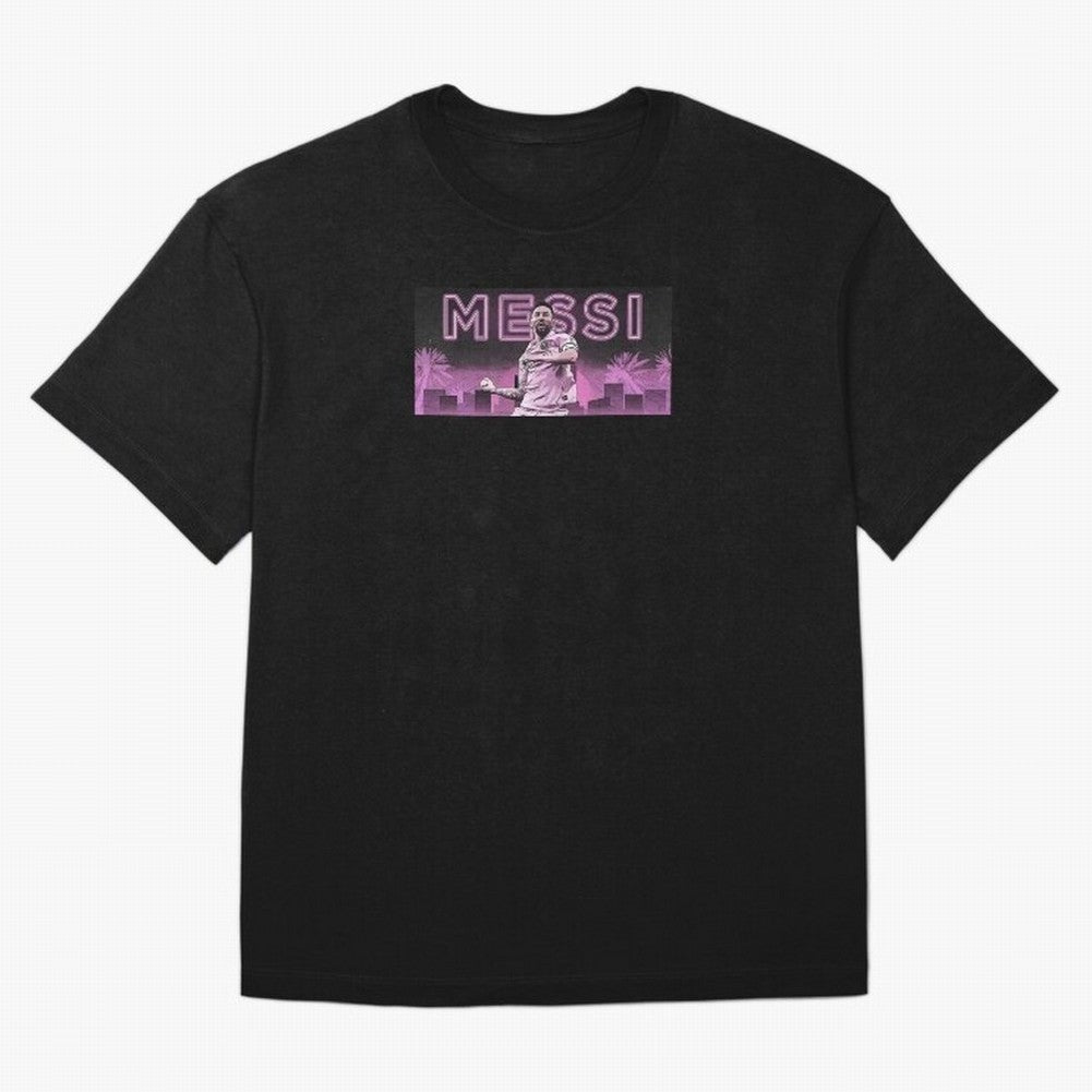 Miami Messi Oversized T-Shirt Keep Football History Alive during the FIFA World Cup 2026 Group Stage Journey through Messi Highlights, Argentina and Brazil Pride, Football Passion, Legendary Performances, Festival Vibes and Supporter Community;