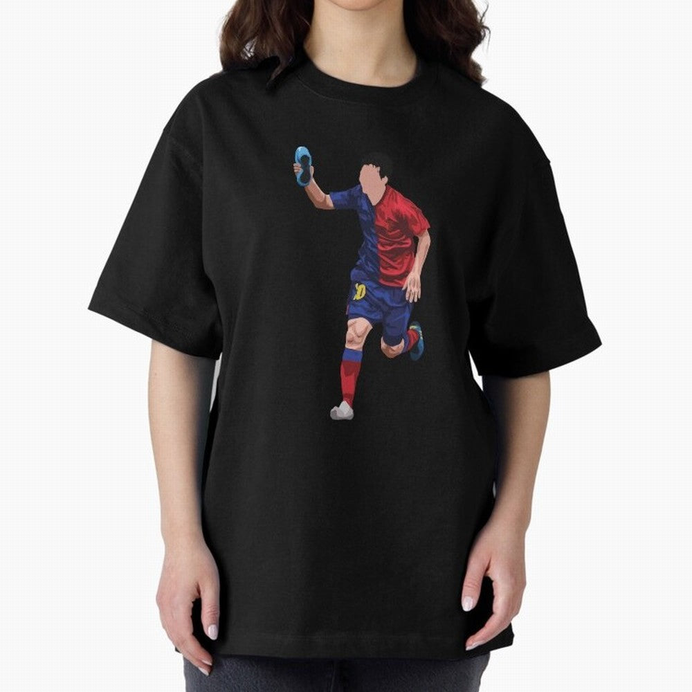 Messi Goal UCL Final 2009 Classic T-Shirt Bring Bold Fan Energy to FIFA World Cup 2026 USA Canada Mexico for Fans of Cristiano Ronaldo and Spain, Bringing Retro Football Energy, Iconic Rivalries, Trophy Chase Drama and Stadium Atmosphere; Ideal for