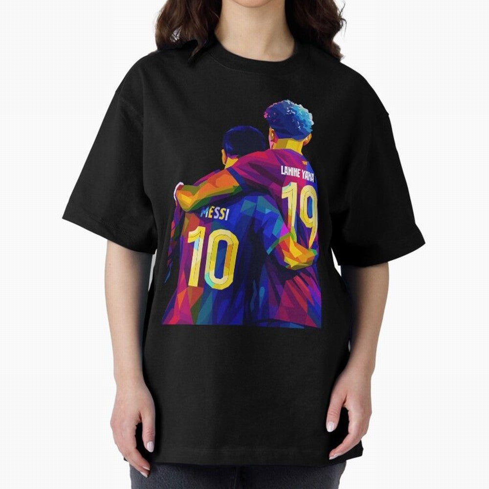 Lionel Messi and Foster child Wpap Art Classic T-Shirt Keep Football History Alive during FIFA World Cup 2026 Group Stage Spirit, Featuring England, France and Netherlands, Messi, CR7 and Mbappe, Champion Mindset, Group Stage Buzz, Knockout Tension