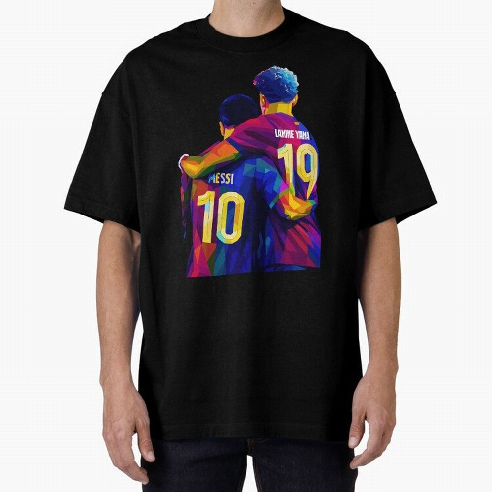 Lionel Messi and Foster child Wpap Art Classic T-Shirt Keep Football History Alive during FIFA World Cup 2026 Group Stage Spirit, Featuring England, France and Netherlands, Messi, CR7 and Mbappe, Champion Mindset, Group Stage Buzz, Knockout Tension