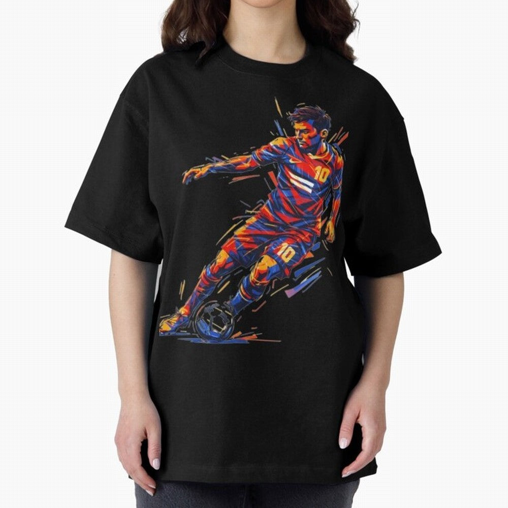 Lionel Messi Classic T-Shirt Feel the Heartbeat of Match Day Hype around FIFA World Cup 2026, Messi, CR7 and Mbappe, England and Germany, Vintage Soccer Flavor, Modern Football Stars, National Flags and Final Night Emotion; Ideal for Fans Who