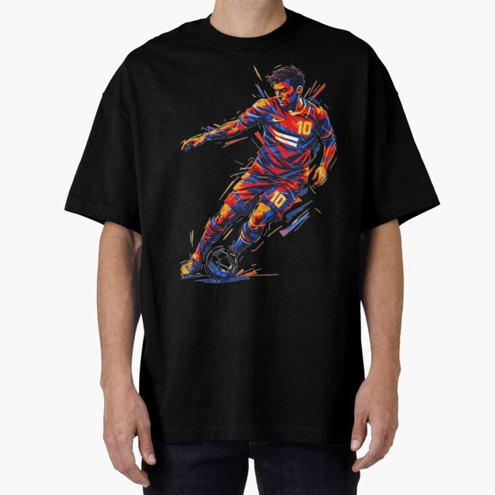 Lionel Messi Classic T-Shirt Feel the Heartbeat of Match Day Hype around FIFA World Cup 2026, Messi, CR7 and Mbappe, England and Germany, Vintage Soccer Flavor, Modern Football Stars, National Flags and Final Night Emotion; Ideal for Fans Who