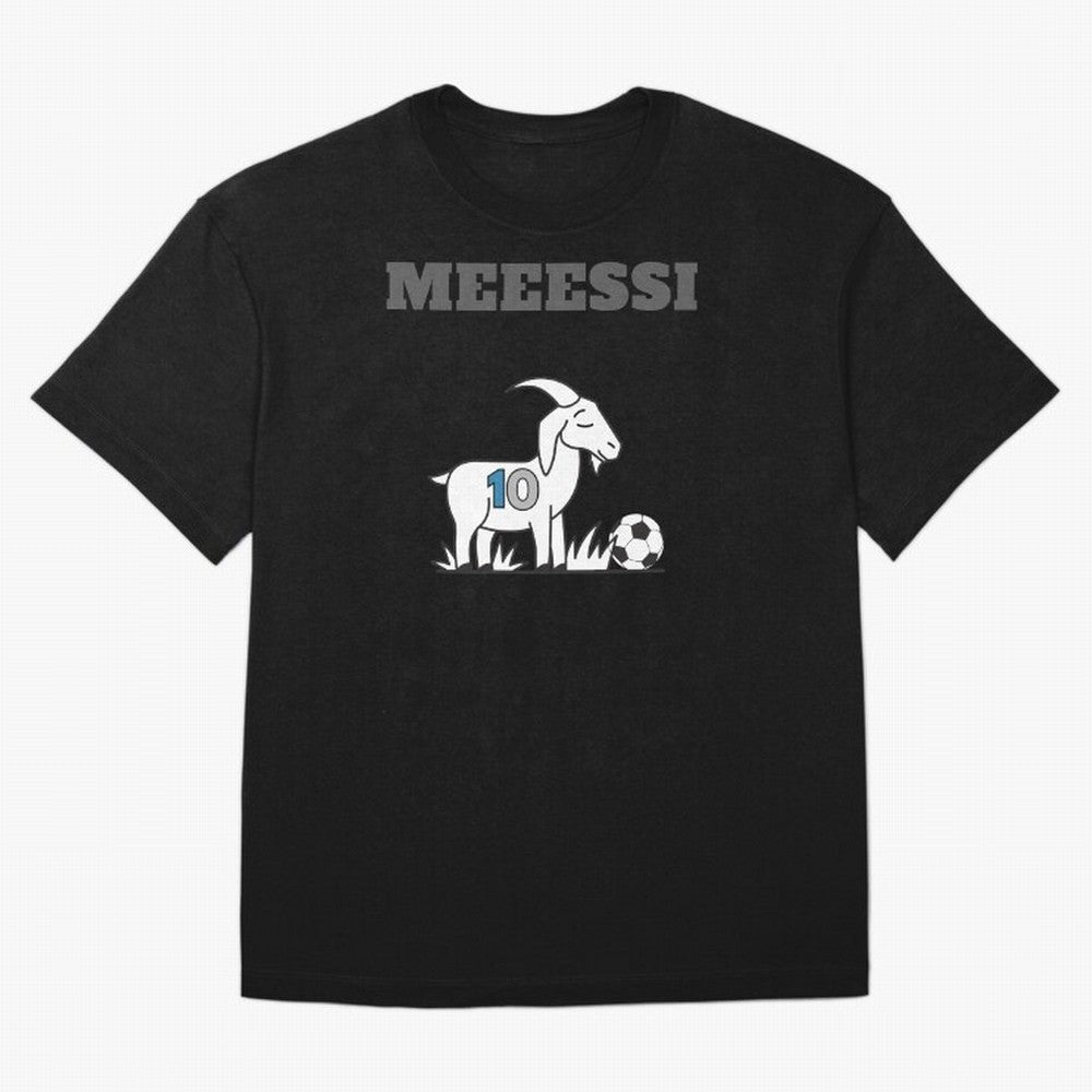 Lionel Messi GOAT Classic T-Shirt Celebrate the Next Chapter of Match Day Hype around FIFA World Cup 2026, Messi and Cristiano Ronaldo, France, Football History, Final Match Energy, Crowd Noise and Once in a Lifetime Moments; Perfect for Fans,