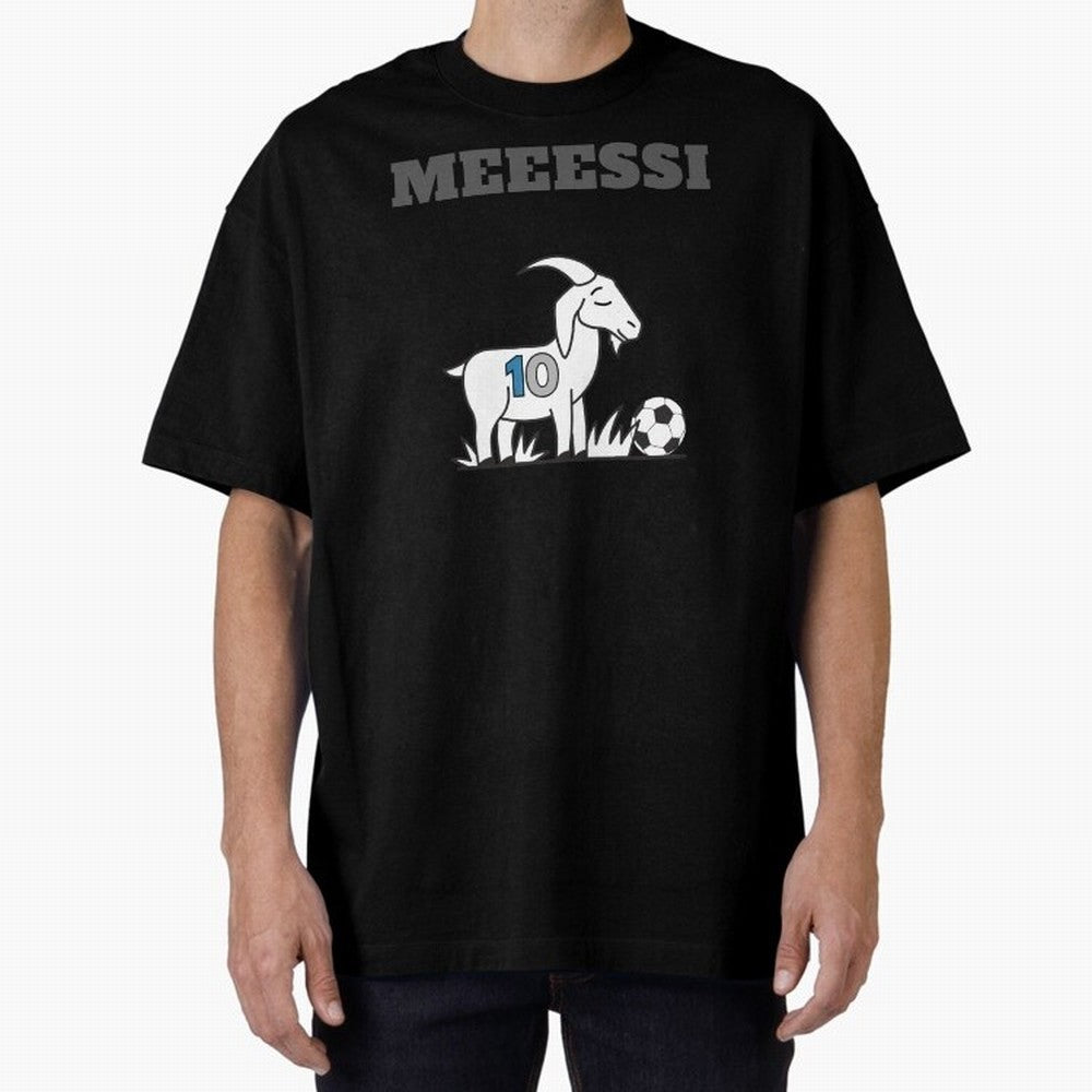 Lionel Messi GOAT Classic T-Shirt Celebrate the Next Chapter of Match Day Hype around FIFA World Cup 2026, Messi and Cristiano Ronaldo, France, Football History, Final Match Energy, Crowd Noise and Once in a Lifetime Moments; Perfect for Fans,