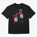 Lionel Messi and Foster child Classic T-Shirt Turn Up for FIFA World Cup 2026 USA Canada Mexico for Fans of Neymar and Portugal, Bringing Football History, Final Match Energy, Crowd Noise and Once in a Lifetime Moments; Perfect for Fans,