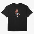 Lionel Messi Sticker Oversized T-Shirt Celebrate National Team Dreams in the FIFA World Cup 2026 Journey through CR7 Highlights, Germany Pride, Supporter Pride, Iconic Celebrations, Legendary Names and Global Match Day Energy; Ideal for Football