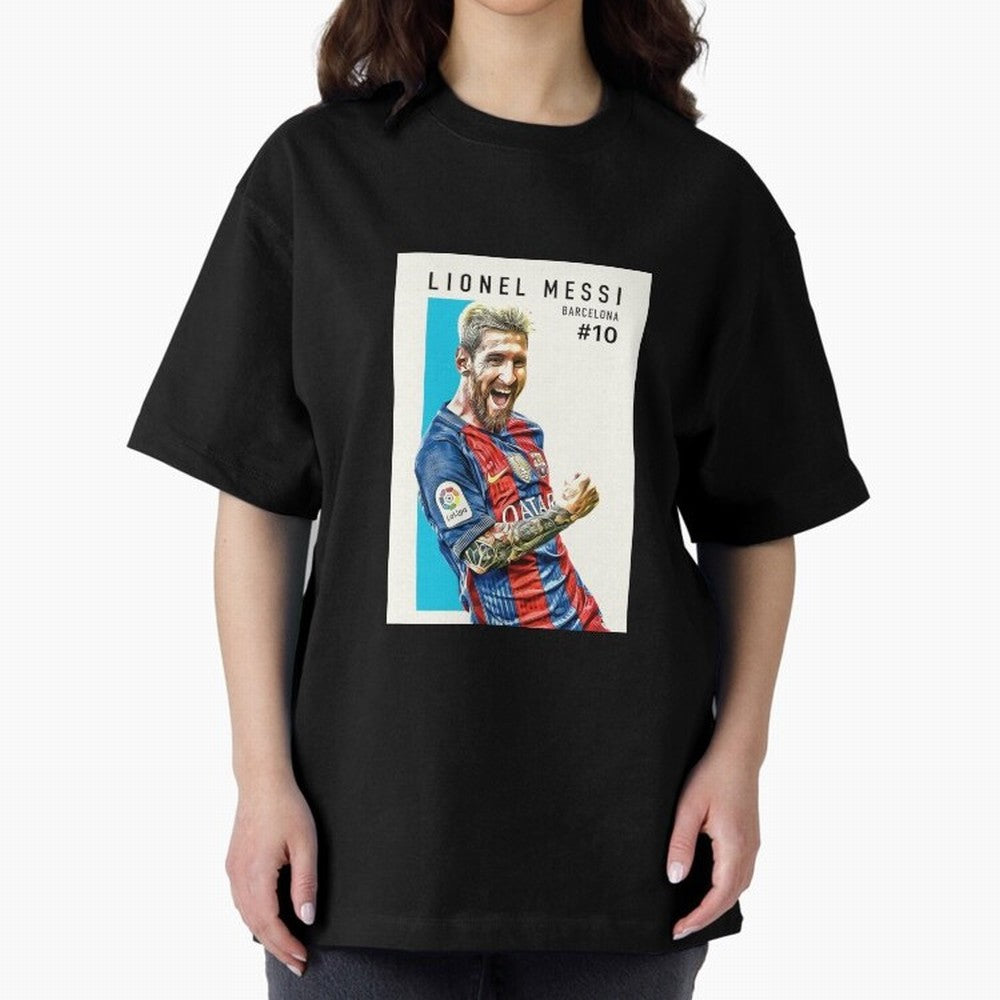 Lionel Messi Barcelona Football Classic T-Shirt Feel the Heartbeat of FIFA World Cup 2026 Featuring Neymar, England Energy, Football History, Final Match Energy, Crowd Noise and Once in a Lifetime Moments; Perfect for Supporters Who Want Bold