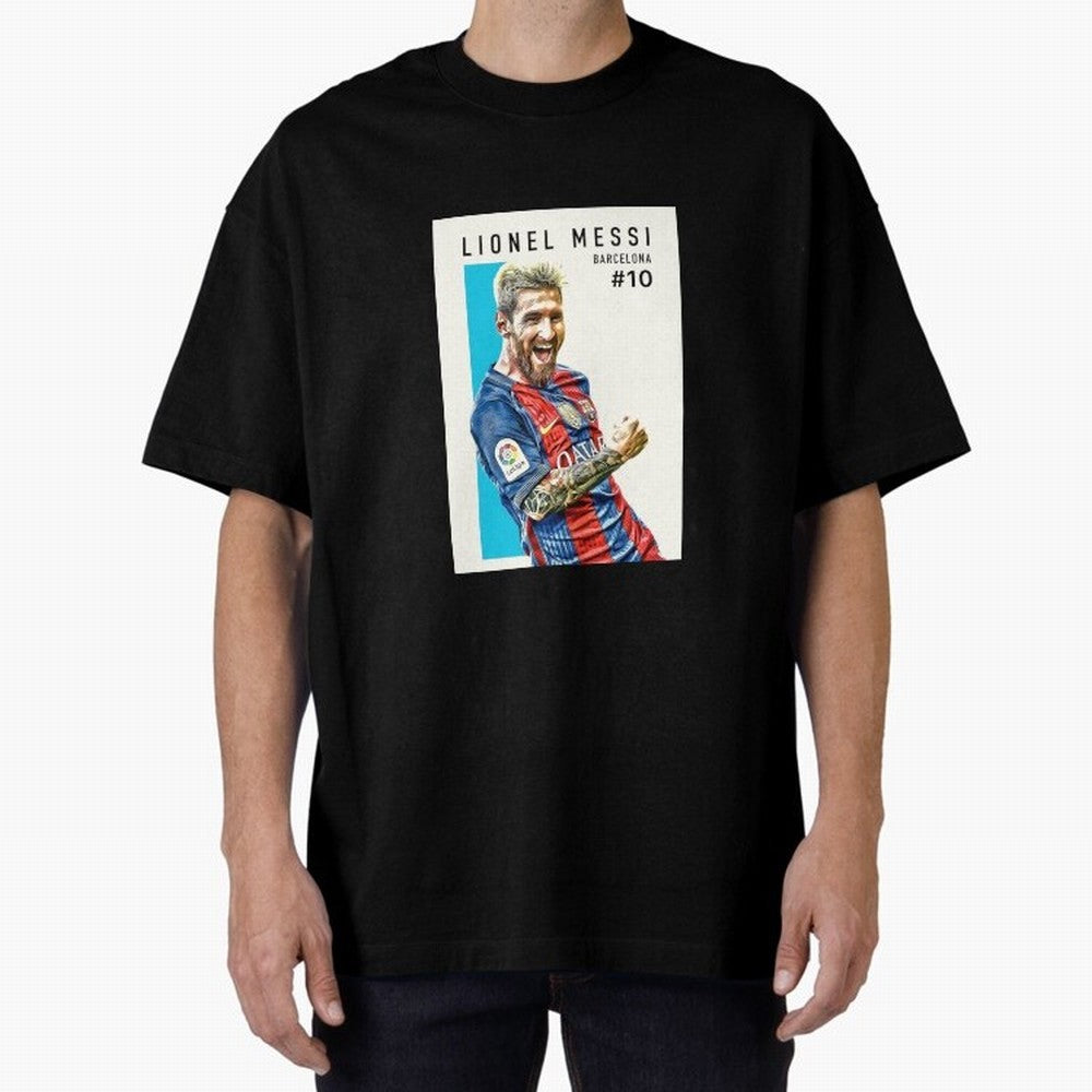 Lionel Messi Barcelona Football Classic T-Shirt Feel the Heartbeat of FIFA World Cup 2026 Featuring Neymar, England Energy, Football History, Final Match Energy, Crowd Noise and Once in a Lifetime Moments; Perfect for Supporters Who Want Bold