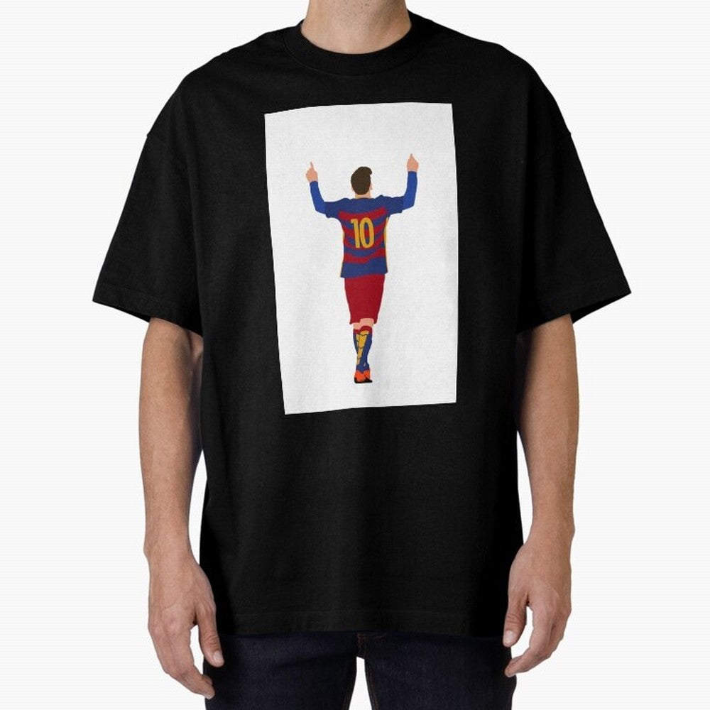 Lionel Messi - FC Barcelona Essential T-Shirt Back Your Heroes with Global Football Passion for FIFA World Cup 2026 USA Canada Mexico, Driven by Mbappe, England, France and Netherlands, Football Festival Excitement, Trophy Ambitions, Country