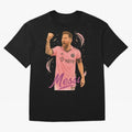 Argentina World Champs Messi Number Oversized T-Shirt Celebrate Global Passion for FIFA World Cup 2026 Spirit, with Netherlands, Haaland and Mbappe, Goal Celebration Energy, Supporter Heritage, Football Icons and Worldwide Tournament Joy; Made for