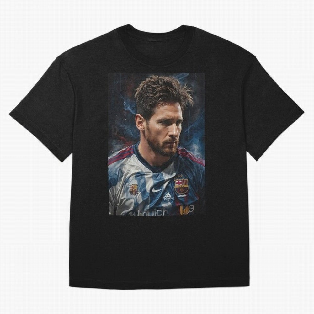 Argentina World Champs Messi Number Oversized T-Shirt Celebrate Football Dreams Across FIFA World Cup 2026 Group Stage for Fans of Messi, Neymar and Mbappe and Spain and Netherlands, Bringing Sports Nostalgia, International Competition, Famous