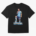Argentina World Champs Messi Number Oversized T-Shirt Follow Every Goal of the FIFA World Cup 2026 USA Canada Mexico Journey through Messi, Neymar and Mbappe Highlights, Brazil, Portugal and Argentina Pride, Match Day Excitement, Supporter Culture,