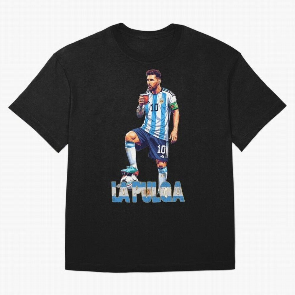 Argentina World Champs Messi Number Oversized T-Shirt Follow Every Goal of the FIFA World Cup 2026 USA Canada Mexico Journey through Messi, Neymar and Mbappe Highlights, Brazil, Portugal and Argentina Pride, Match Day Excitement, Supporter Culture,
