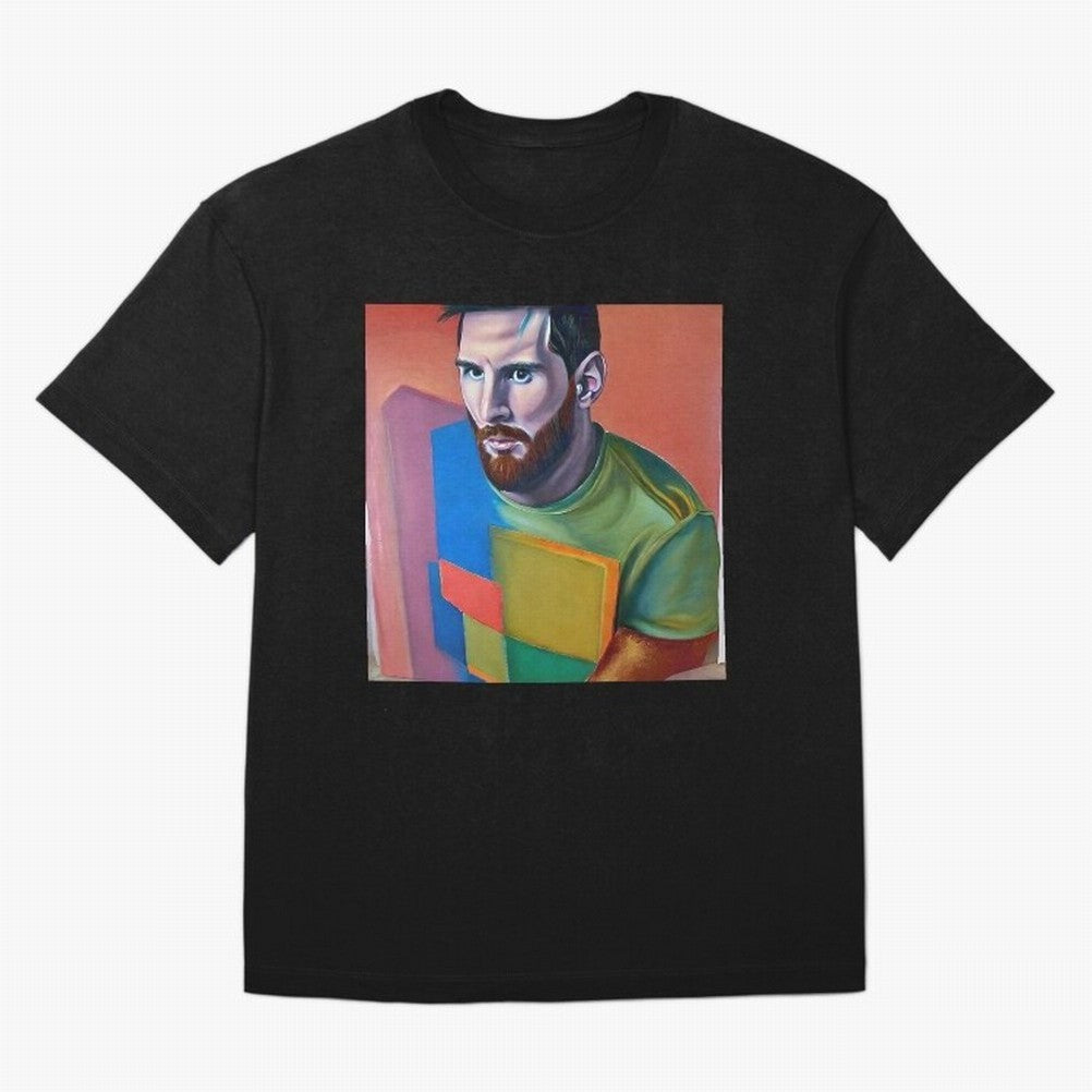 Lionel Oversized T-Shirt Follow Every Goal of Global Football Passion for FIFA World Cup 2026 Group Stage, with Cristiano Ronaldo, Haaland and CR7, England, Tournament Hype, Historic Matchups, Family Viewing Parties and Global Sports Pride; Made
