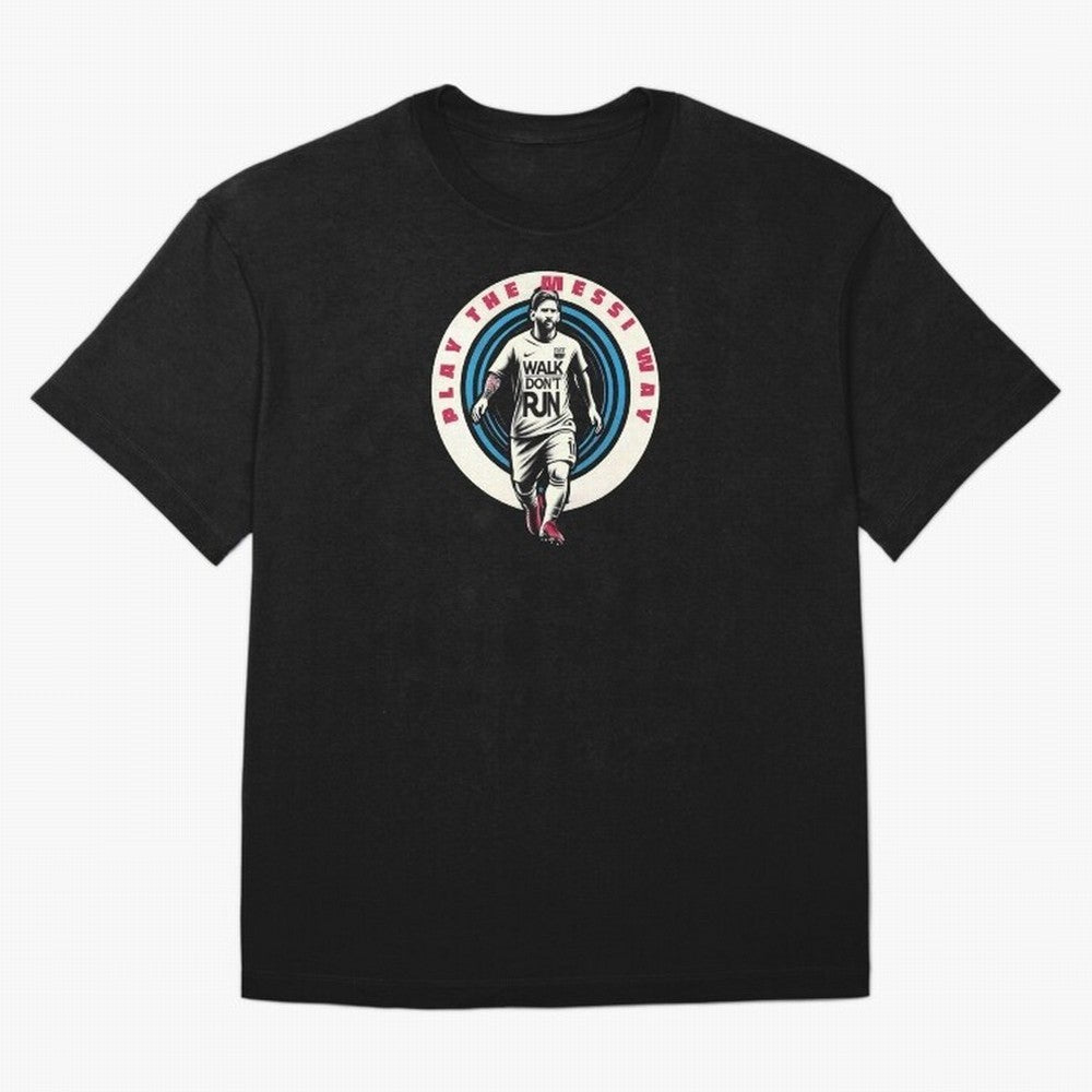 Play the Messi Way Classic T-Shirt Represent Fans Who Live for FIFA World Cup 2026 Group Stage Spirit, Featuring France, Messi, Match Day Excitement, Supporter Culture, Golden Goals and Global Football Passion; Great for Supporters Who Love