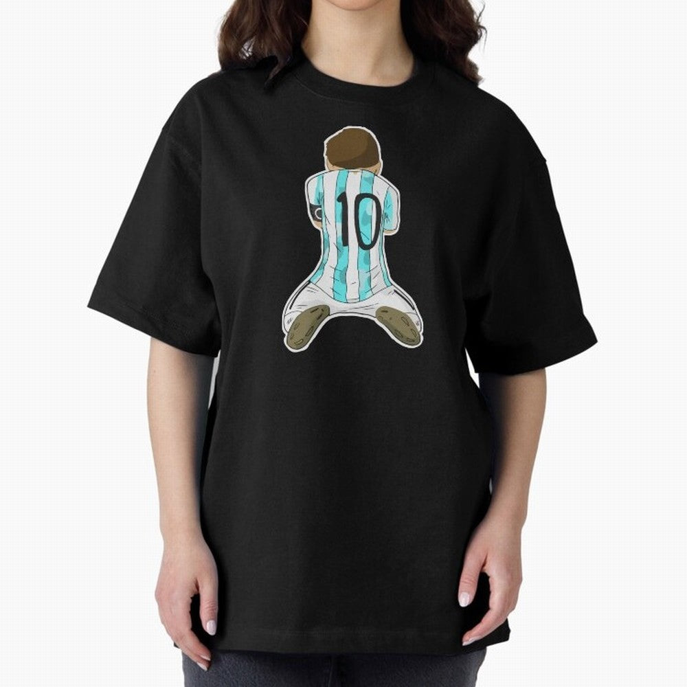 Leo Messi Copa America Moment Classic T-Shirt Honor Champions and Dreams in Global Football Passion for FIFA World Cup 2026 Group Stage, with Messi, CR7 and Mbappe, Brazil, Portugal and Argentina, Match Day Excitement, Supporter Culture, Golden