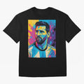 Argentina World Champs Messi Number Oversized T-Shirt Share the Excitement of the FIFA World Cup 2026 Group Stage Journey through CR7 Highlights, England Pride, Football History, Final Match Energy, Crowd Noise and Once in a Lifetime Moments;
