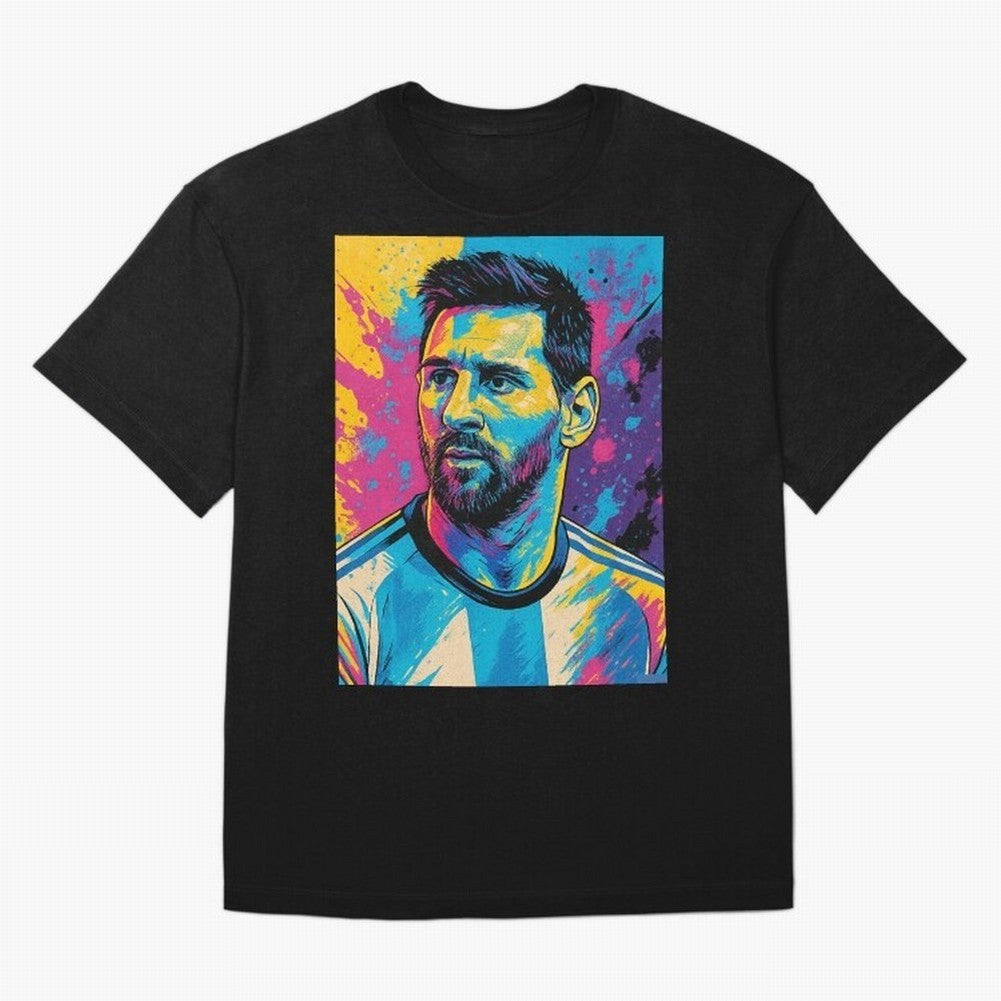 Argentina World Champs Messi Number Oversized T-Shirt Share the Excitement of the FIFA World Cup 2026 Group Stage Journey through CR7 Highlights, England Pride, Football History, Final Match Energy, Crowd Noise and Once in a Lifetime Moments;