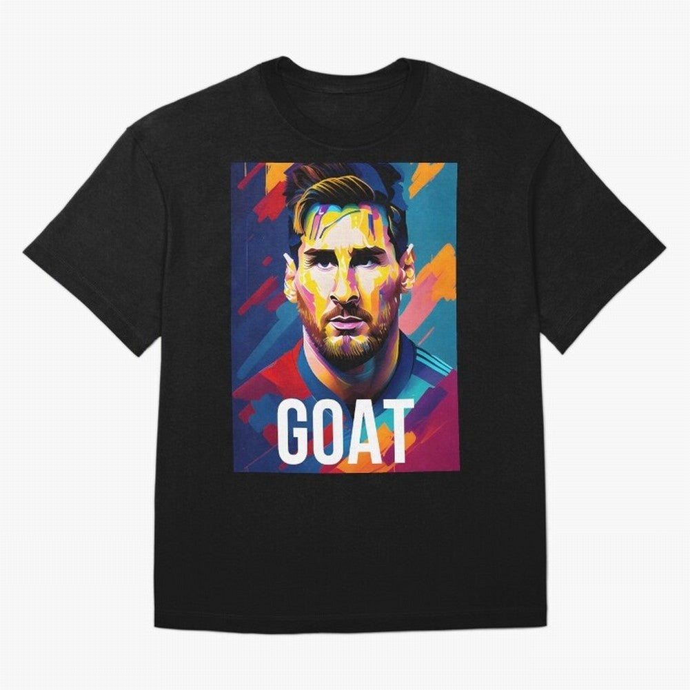 Argentina World Champs Messi Number Classic T-Shirt Represent Football Lovers during Global Football Passion for FIFA World Cup 2026, Featuring Neymar, Haaland and Cristiano Ronaldo, England and Germany, Championship Spirit, Famous Goals, Roaring