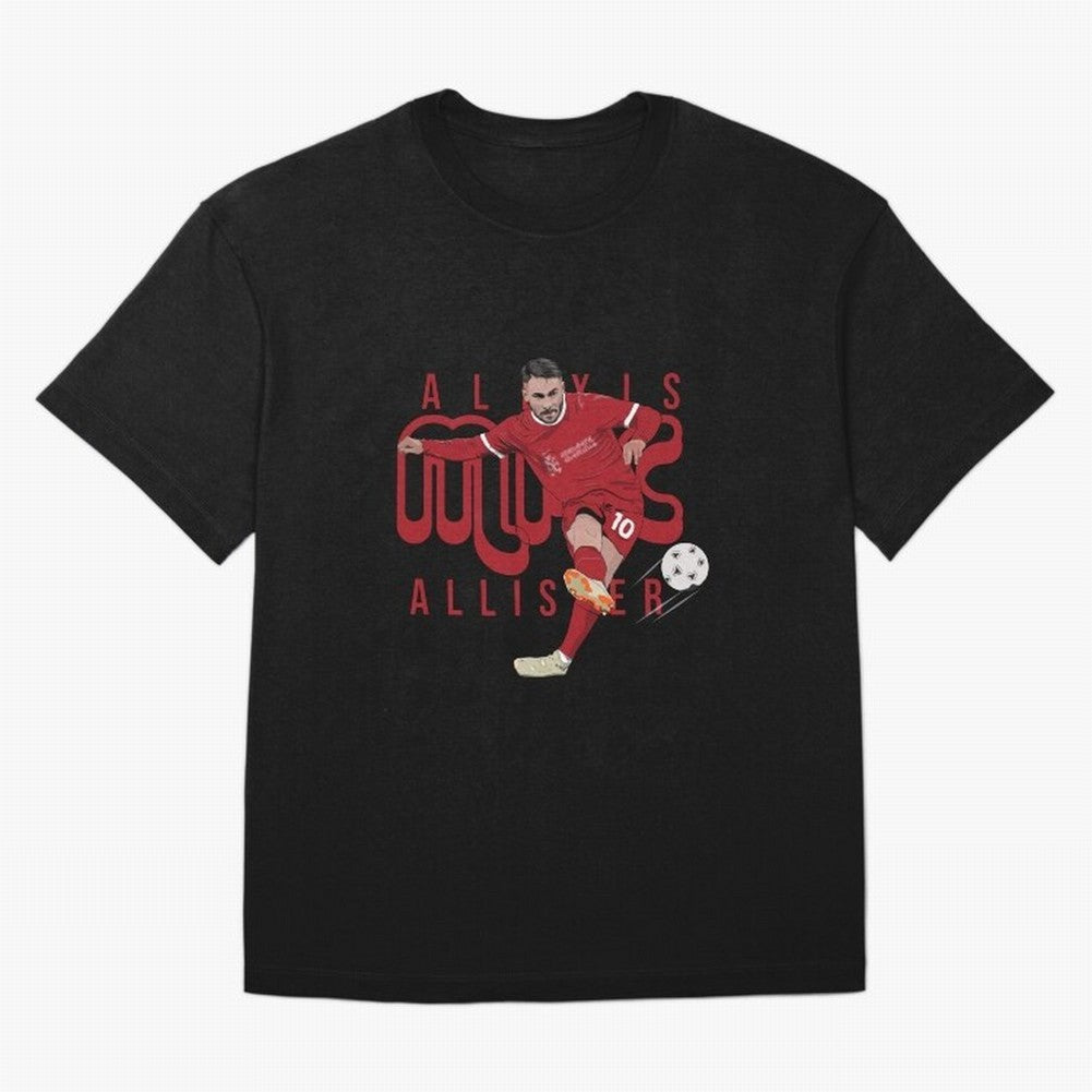 Alexis Mac Allister Liverpool Classic T-Shirt Capture FIFA World Cup 2026 Group Stage Connected to Neymar, Argentina, France and Brazil Energy, Worldwide Fan Energy, Dramatic Goals, Stadium Lights and Championship Celebrations; Ideal for Passionate
