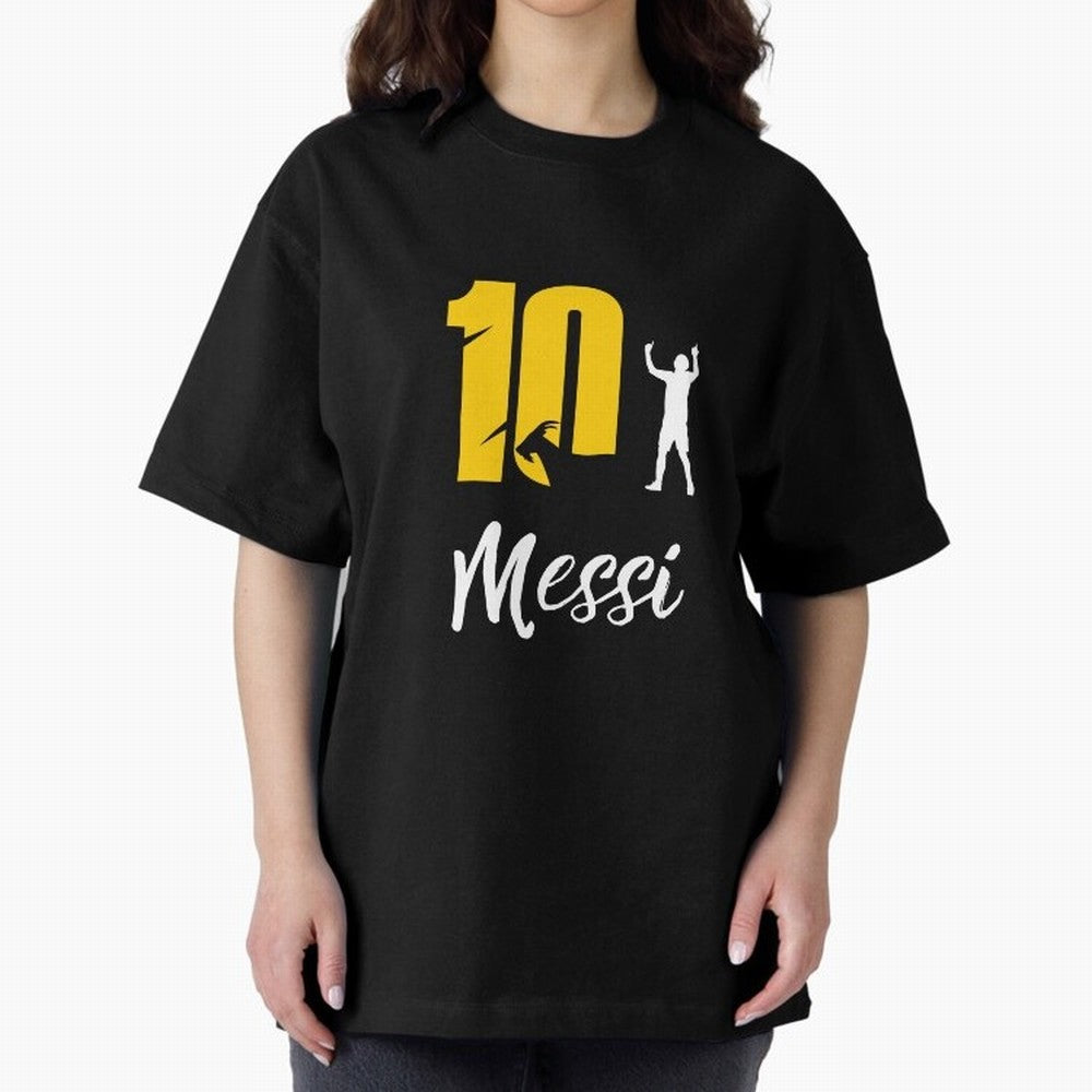 Messi Classic T-Shirt Represent Football Lovers during Global Football Passion for FIFA World Cup 2026, Featuring Neymar, Haaland and Cristiano Ronaldo, England and Germany, Championship Spirit, Famous Goals, Roaring Crowds and International