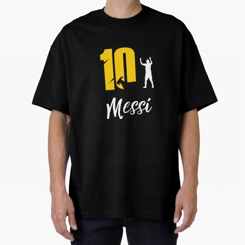 Messi Classic T-Shirt Represent Football Lovers during Global Football Passion for FIFA World Cup 2026, Featuring Neymar, Haaland and Cristiano Ronaldo, England and Germany, Championship Spirit, Famous Goals, Roaring Crowds and International