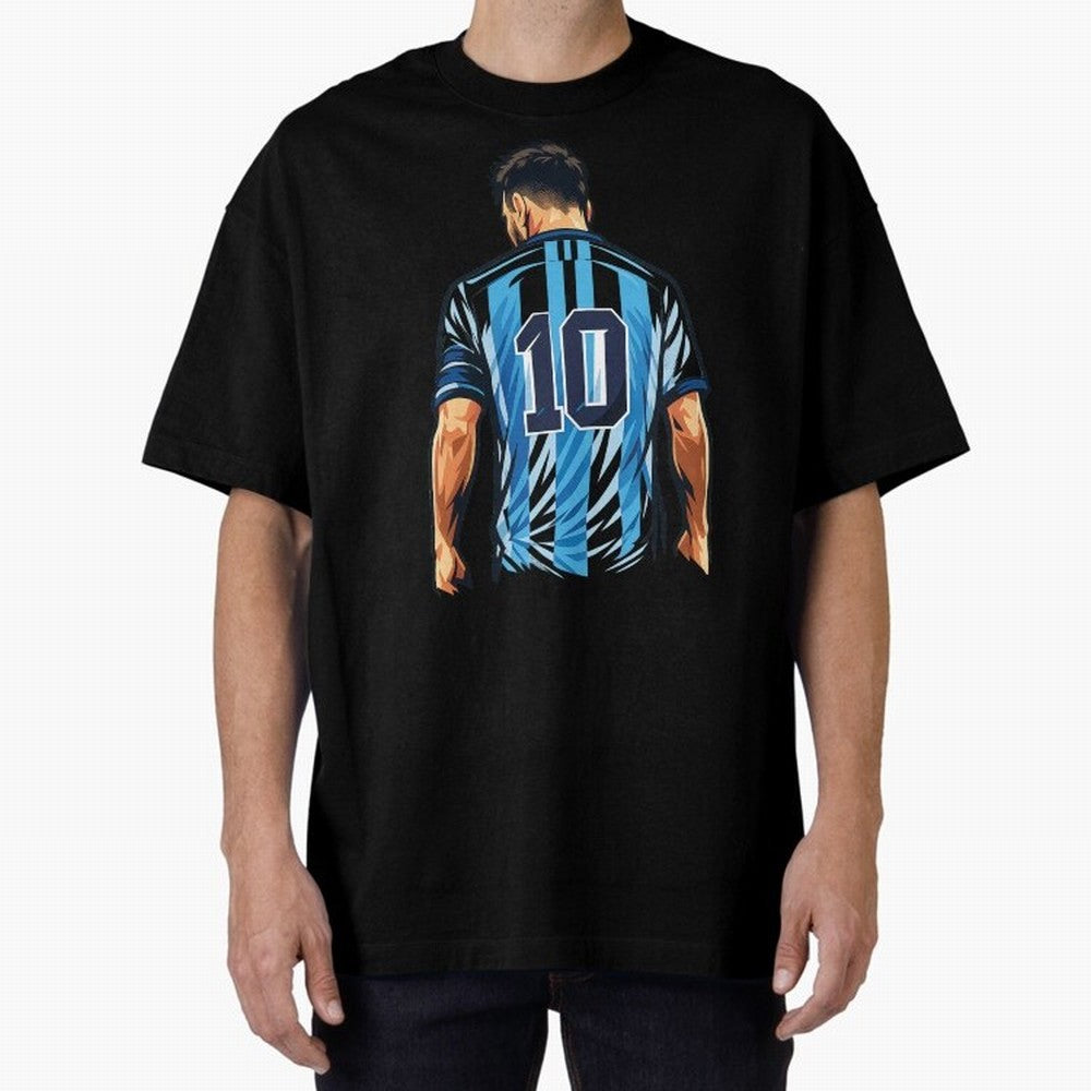 Messi 10 legend Oversized T-Shirt Bring Home FIFA World Cup 2026 Group Stage Spirit, Made for Brazil, Cristiano Ronaldo, Haaland and CR7, Tournament Hype, Historic Matchups, Family Viewing Parties and Global Sports Pride; Great for Supporters Who