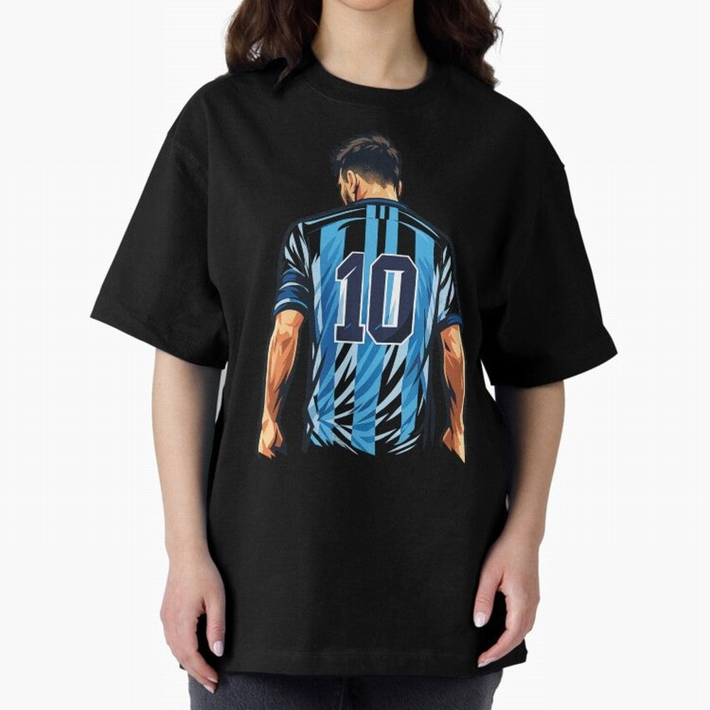 Messi 10 legend Oversized T-Shirt Bring Home FIFA World Cup 2026 Group Stage Spirit, Made for Brazil, Cristiano Ronaldo, Haaland and CR7, Tournament Hype, Historic Matchups, Family Viewing Parties and Global Sports Pride; Great for Supporters Who