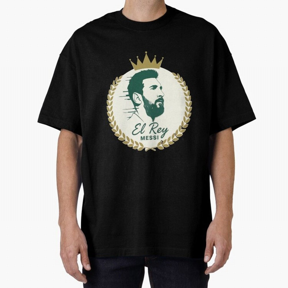 Messi 10, the best of all Oversized T-Shirt Bring Trophy Dreams to Match Day Hype around FIFA World Cup 2026 USA Canada Mexico, Cristiano Ronaldo, Argentina, Supporter Pride, Iconic Celebrations, Legendary Names and Global Match Day Energy; Made