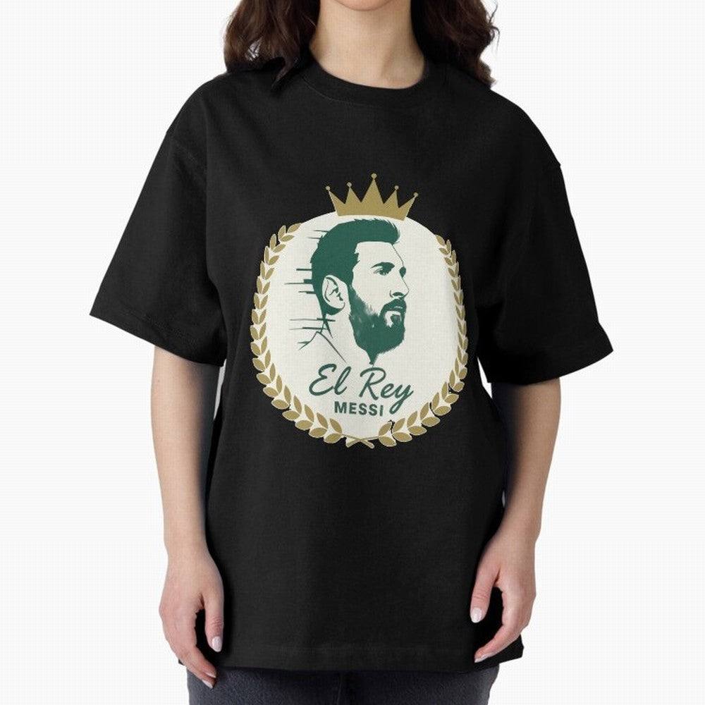 Messi 10, the best of all Oversized T-Shirt Bring Trophy Dreams to Match Day Hype around FIFA World Cup 2026 USA Canada Mexico, Cristiano Ronaldo, Argentina, Supporter Pride, Iconic Celebrations, Legendary Names and Global Match Day Energy; Made