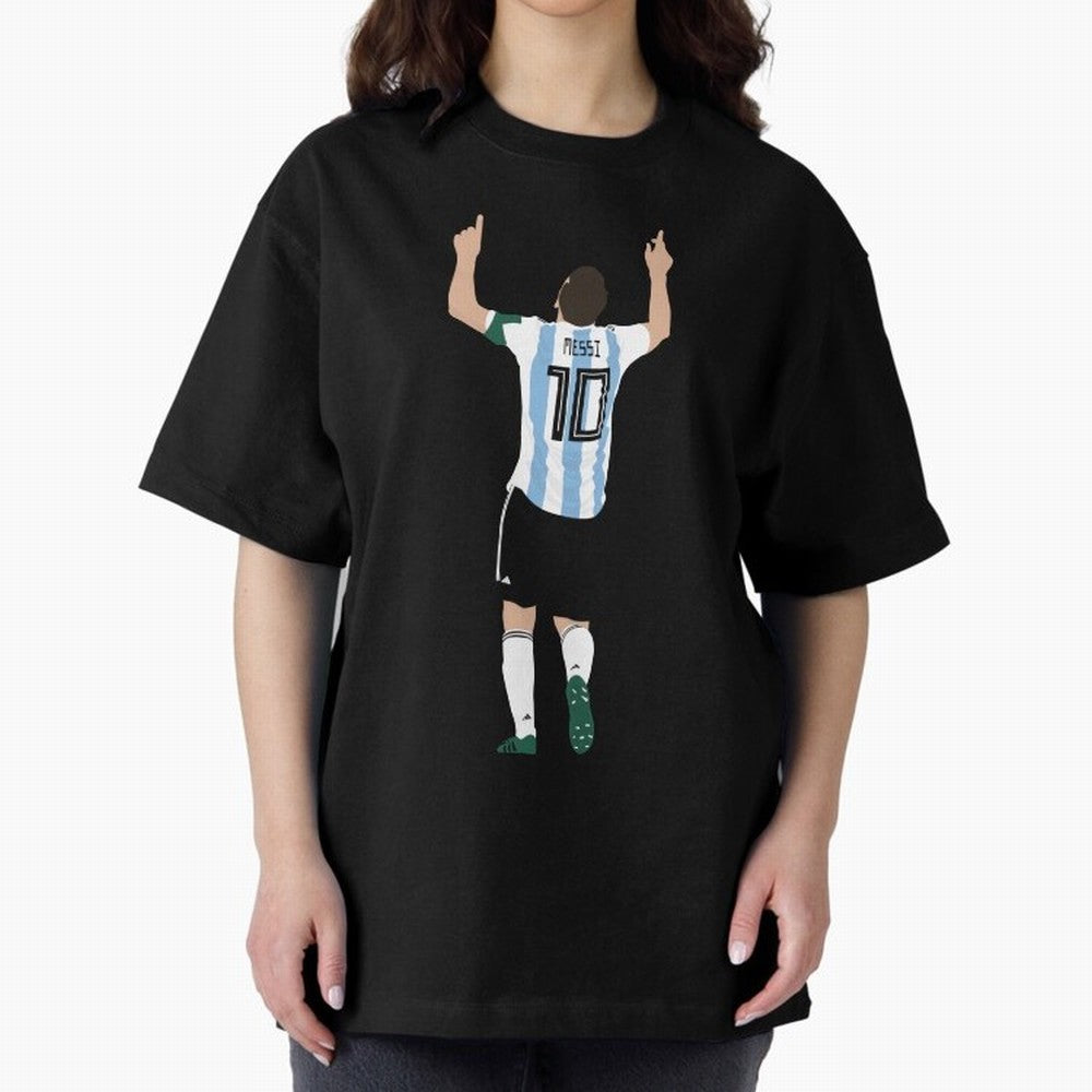 Messi minimalist design Classic T-Shirt Stand with FIFA World Cup 2026 Group Stage Spirit, Centered on France, Mbappe, Vintage Soccer Flavor, Modern Football Stars, National Flags and Final Night Emotion; Created for Match Day Parties, Soccer