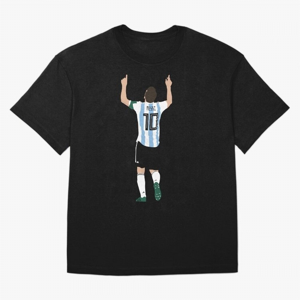 Messi minimalist design Classic T-Shirt Stand with FIFA World Cup 2026 Group Stage Spirit, Centered on France, Mbappe, Vintage Soccer Flavor, Modern Football Stars, National Flags and Final Night Emotion; Created for Match Day Parties, Soccer