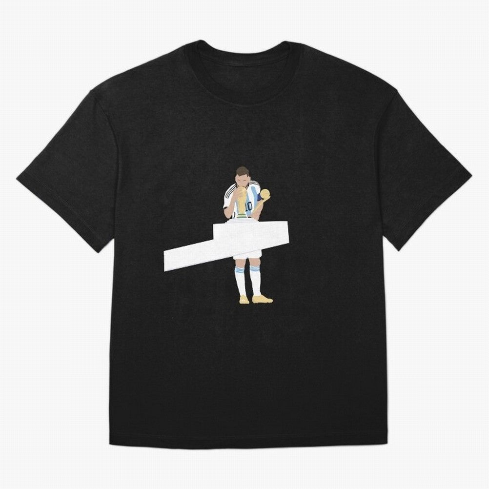 Messi minimalist design Oversized T-Shirt Make the Season About Global Football Passion for FIFA World Cup 2026 Group Stage, Connected to CR7, England and Germany, Soccer Culture, Superstar Moments, National Team Dreams and Competitive Fire; Great