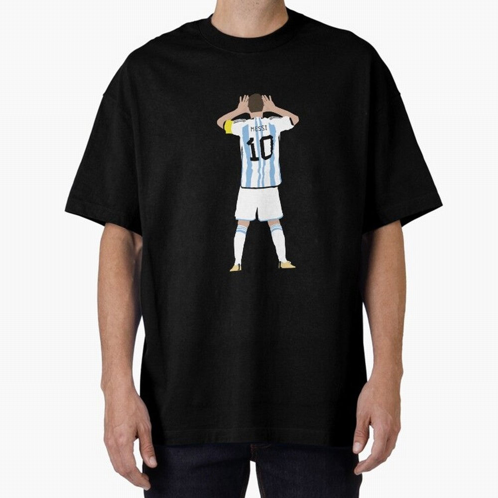 Messi minimalist design Classic T-Shirt Create Global Football Passion for FIFA World Cup 2026 Group Stage, Driven by Cristiano Ronaldo, Haaland and CR7, Portugal, Spain and Germany, Sports Nostalgia, International Competition, Famous Players and