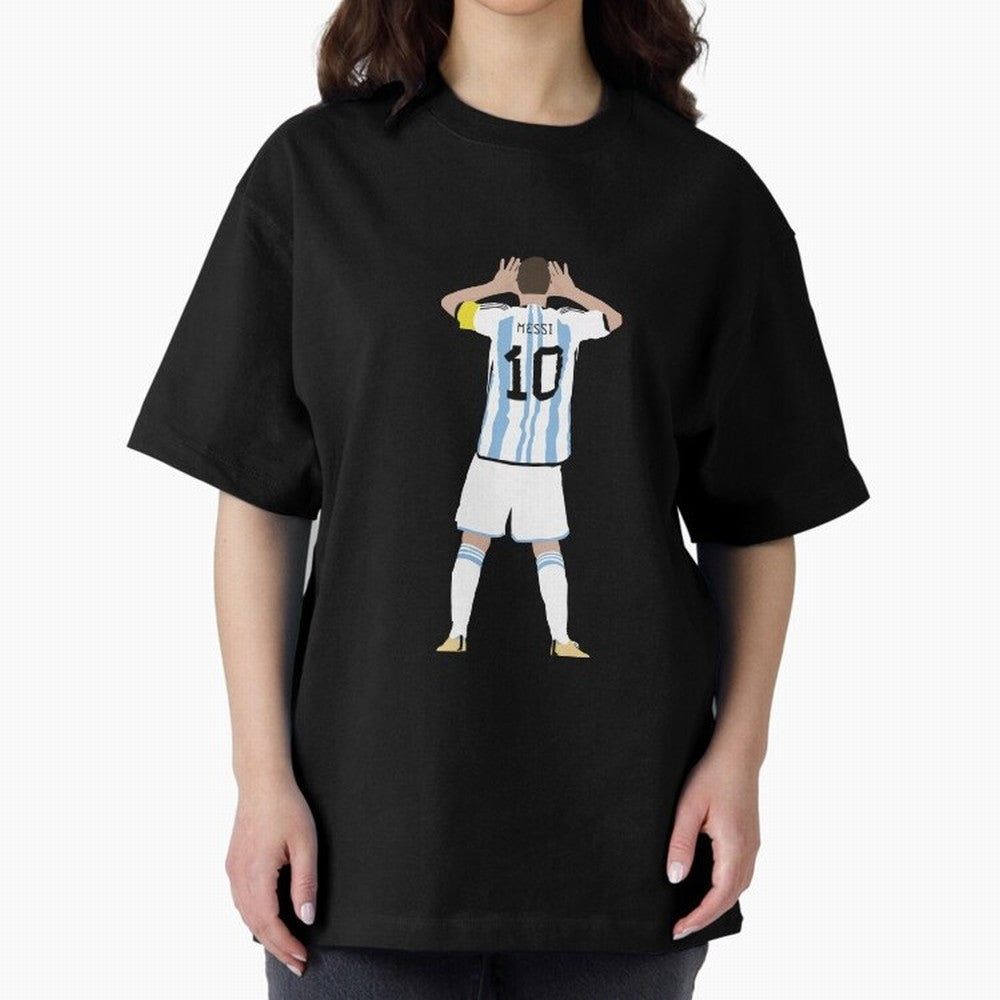 Messi minimalist design Classic T-Shirt Create Global Football Passion for FIFA World Cup 2026 Group Stage, Driven by Cristiano Ronaldo, Haaland and CR7, Portugal, Spain and Germany, Sports Nostalgia, International Competition, Famous Players and