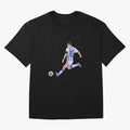 Messi Oversized T-Shirt Relive FIFA World Cup 2026 USA Canada Mexico for Fans of Messi, Neymar and Mbappe and France and Portugal, Bringing Stadium Memories, Football Loyalty, International Chants and Championship Tradition; Perfect for Fans,