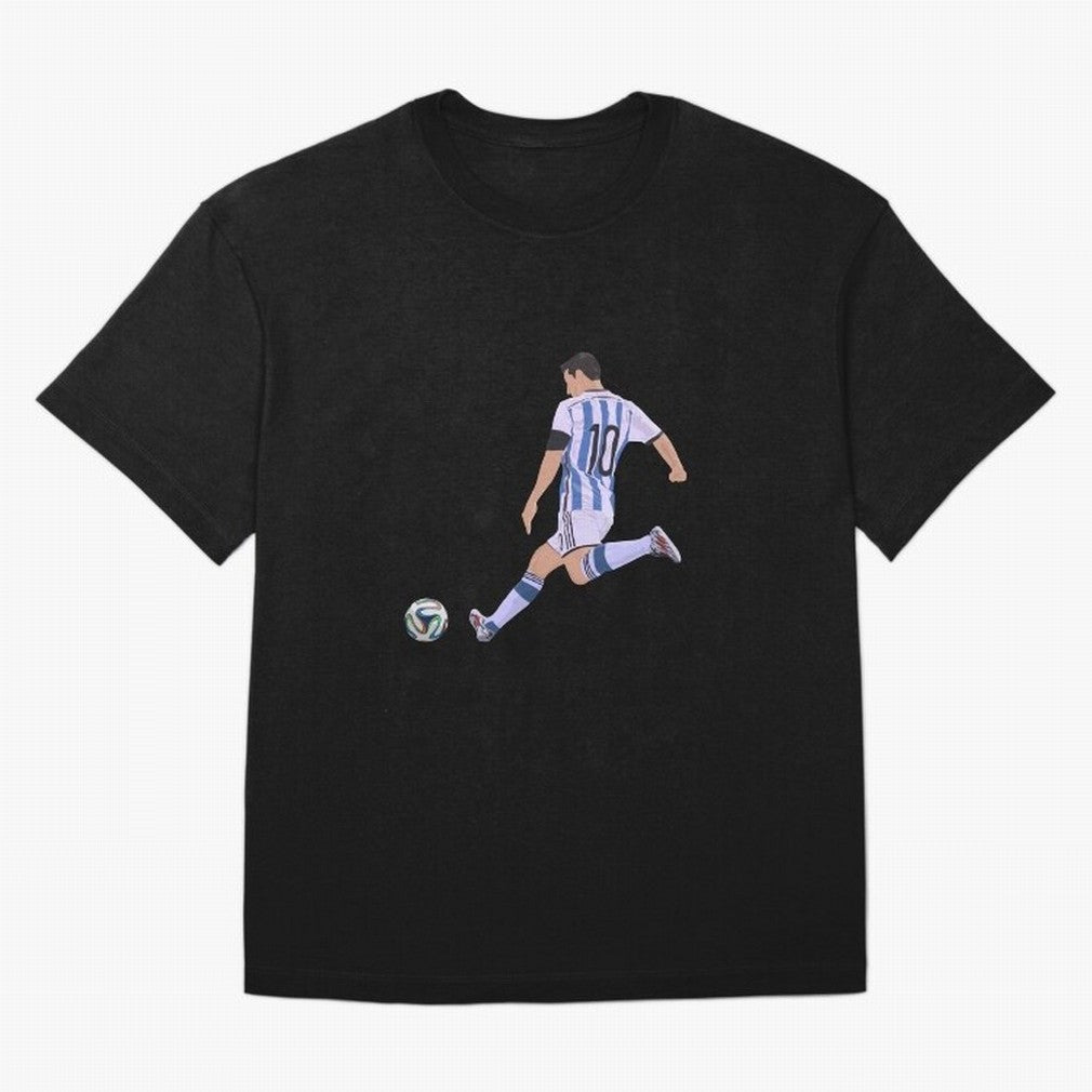Messi Oversized T-Shirt Relive FIFA World Cup 2026 USA Canada Mexico for Fans of Messi, Neymar and Mbappe and France and Portugal, Bringing Stadium Memories, Football Loyalty, International Chants and Championship Tradition; Perfect for Fans,