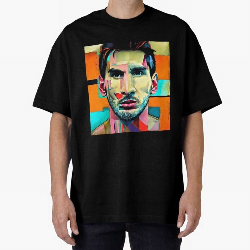 Messi on modern art Classic T-Shirt Celebrate Classic Football Spirit in FIFA World Cup 2026 Group Stage for Fans of Haaland and Mbappe and Argentina, Bringing Football History, Final Match Energy, Crowd Noise and Once in a Lifetime Moments; Ideal