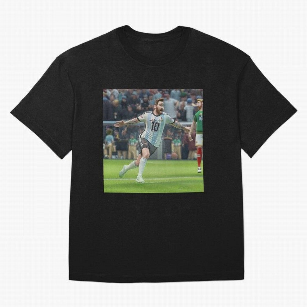 Lionel Messi caricature Classic T-Shirt Turn Football Passion into Match Day Hype around FIFA World Cup 2026, Messi, Spain, Football Passion, Legendary Performances, Festival Vibes and Supporter Community; Created for Match Day Parties, Soccer