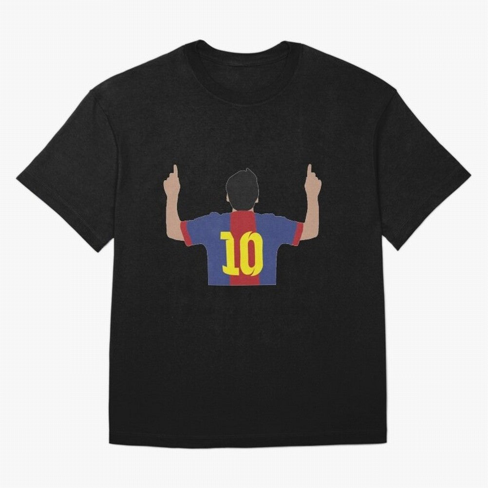 Messi Vector Artwork| Perfect Gift For you and friends Classic T-Shirt Celebrate Golden Goal Energy in FIFA World Cup 2026 Group Stage for Fans of Messi and Cristiano Ronaldo and Argentina, Bringing Match Day Excitement, Supporter Culture, Golden