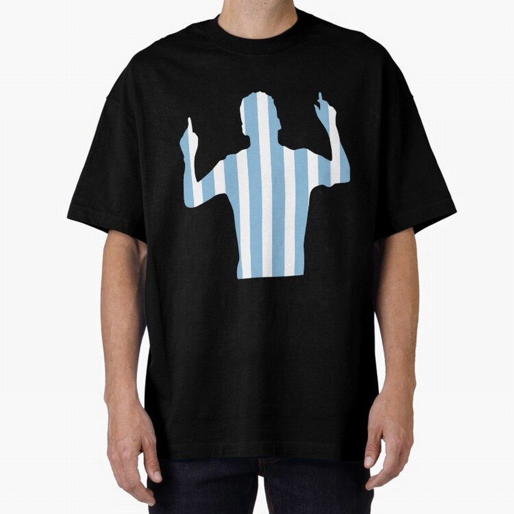 lionel Oversized T-Shirt Bring the FIFA World Cup 2026 Group Stage Journey through Mbappe Highlights, Spain Pride, Football Festival Excitement, Trophy Ambitions, Country Rivalries and Star Player Buzz; Created for Match Day Parties, Soccer Gifts,