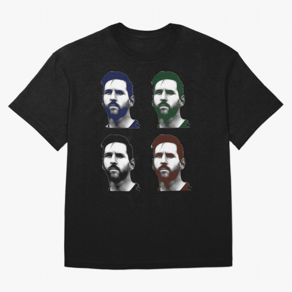 Lionel Messi Essential T-Shirt Celebrate Fan Culture around Global Football Passion for FIFA World Cup 2026 USA Canada Mexico, Capturing Neymar, Haaland and Cristiano Ronaldo, Brazil, Sports Nostalgia, International Competition, Famous Players and