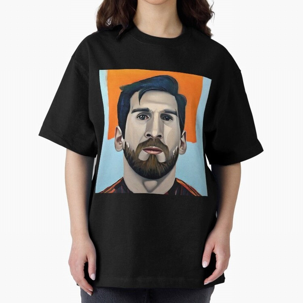 portrait of Messi with beard Classic T-Shirt Celebrate Unforgettable Nights in FIFA World Cup 2026 USA Canada Mexico Connected to Cristiano Ronaldo, Brazil Energy, Fan Favorite Moments, National Team Passion, Big Match Drama and Soccer History;