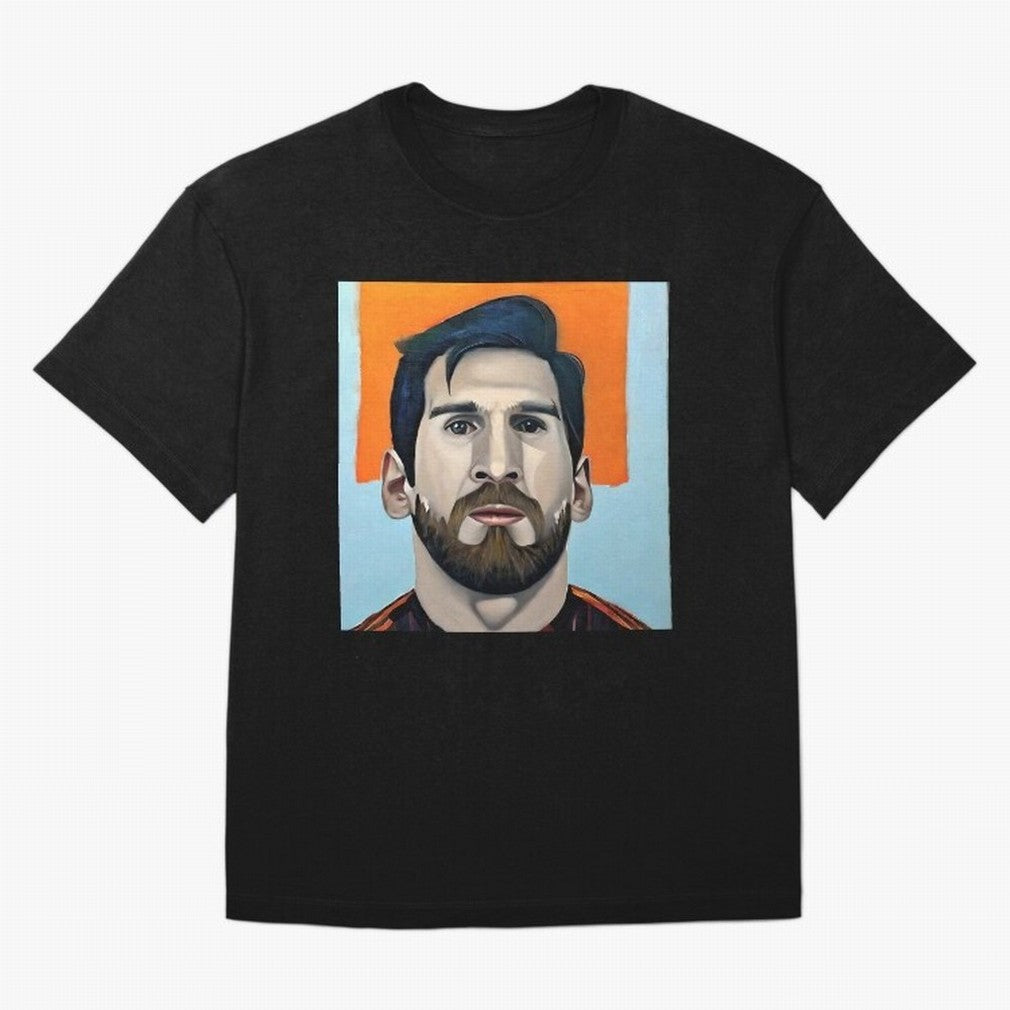 portrait of Messi with beard Classic T-Shirt Celebrate Unforgettable Nights in FIFA World Cup 2026 USA Canada Mexico Connected to Cristiano Ronaldo, Brazil Energy, Fan Favorite Moments, National Team Passion, Big Match Drama and Soccer History;